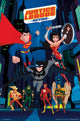 Justice League Action Collage Poster Print - 22x34