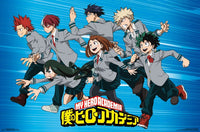 My Hero Academia Group Poster Print - 22x34