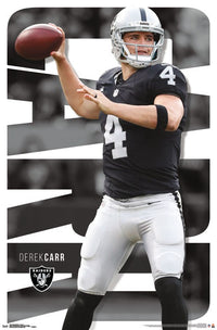 Derek Carr Oakland Raiders Poster Print - 22x34