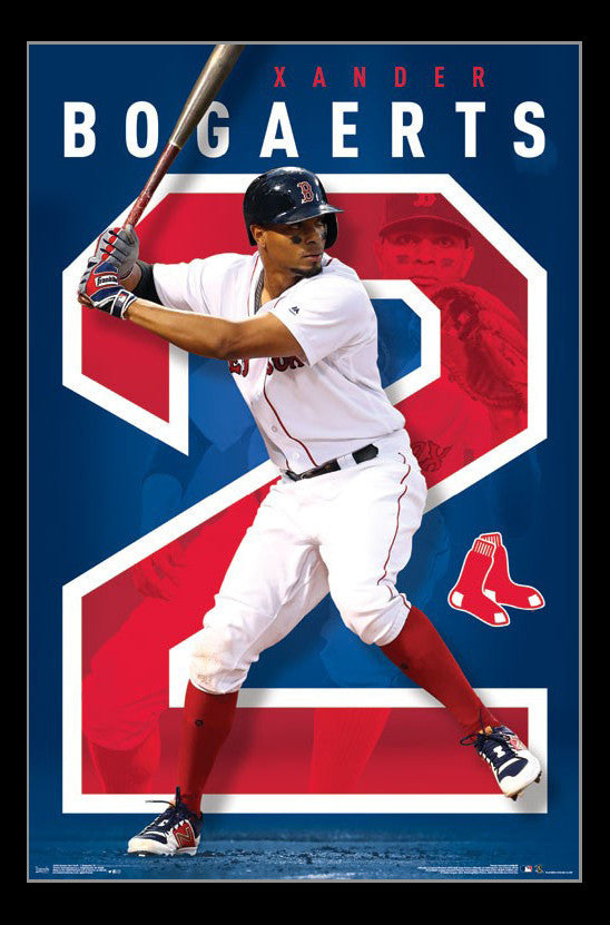Xander Bogaerts Boston Red Sox Poster Print - 22x34