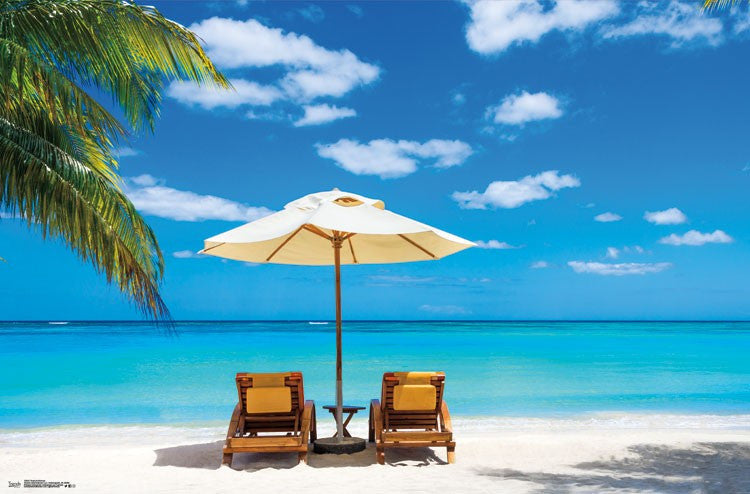 Tropical Retreat Poster Print - 34x22 Rolled Artwork