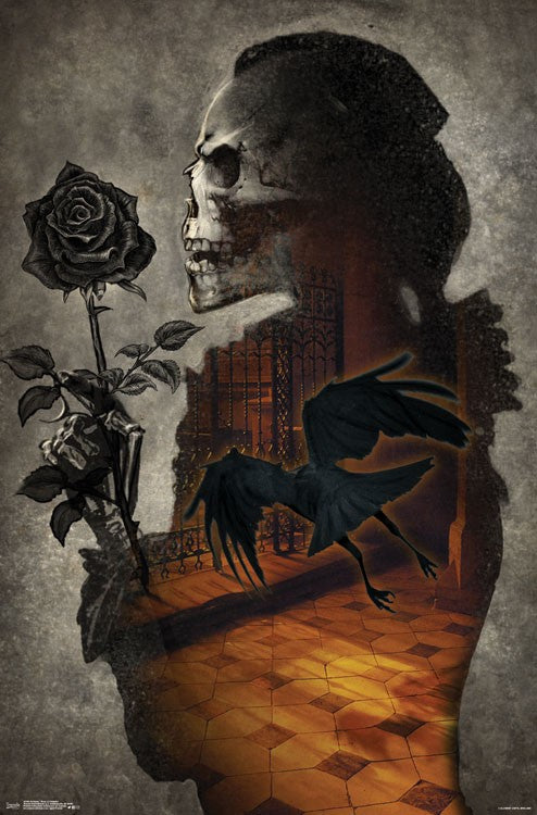Alchemy - Rose of Udolpho Poster Print on premium heavy stock paper.