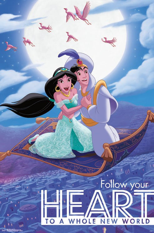 Aladdin Carpet Ride Poster Print - 22x34 Rolled Poster