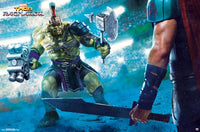 Thor Ragnarok Arena Hulk Poster Print showcasing Hulk in action.