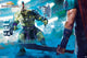 Thor Ragnarok Arena Hulk Poster Print showcasing Hulk in action.