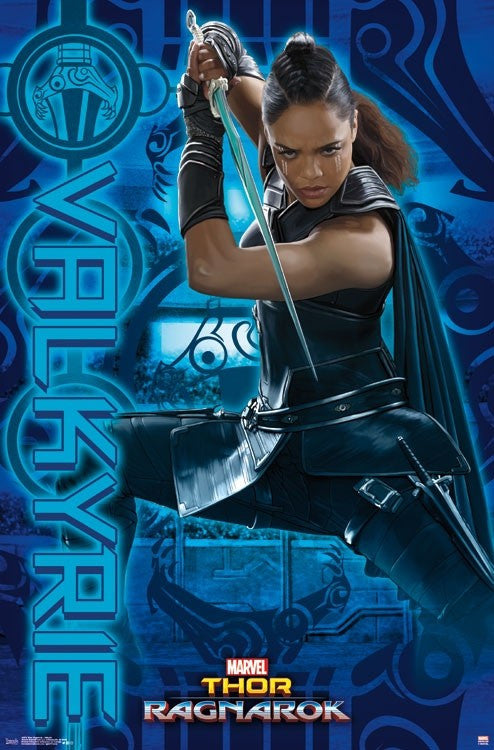 Thor: Ragnarok - Valkyrie Rolled Poster Print