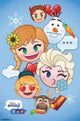Disney Emoji Frozen Poster Print - 22x34