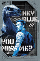 Jurassic World 2 - Hey Blue Rolled Poster Print