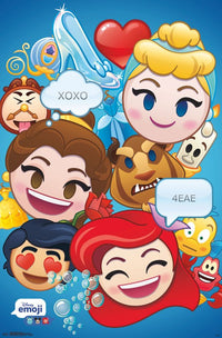 Disney Emoji Princess Poster Print - Rolled Poster 22x34