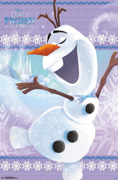 Olaf's Frozen Adventure Poster Print - 22x34