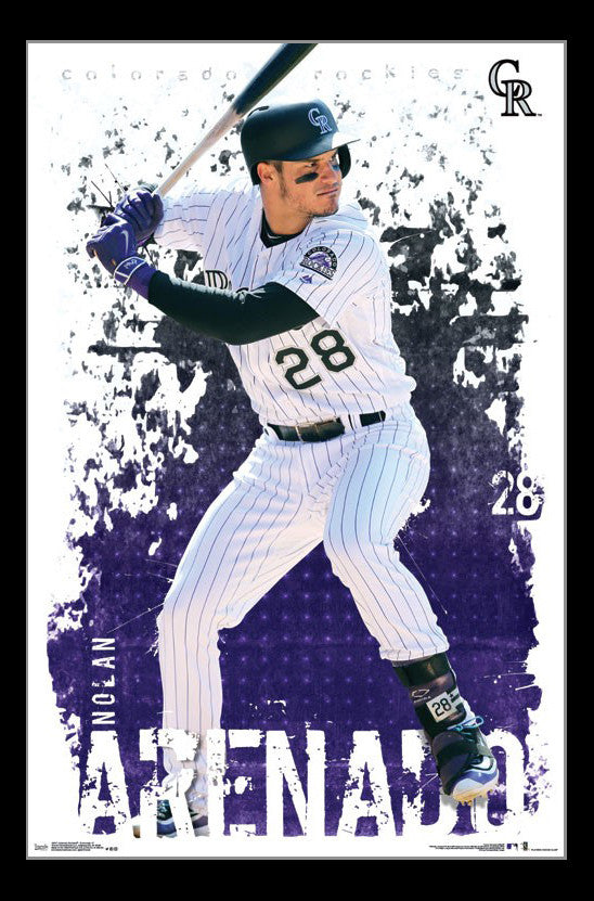 Nolan Arenado Colorado Rockies Poster Print - 22x34