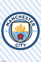 Manchester City Logo Poster Print - 22x34 Rolled Poster