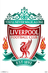 Liverpool FC Logo Poster Print - 22x34 Rolled Art