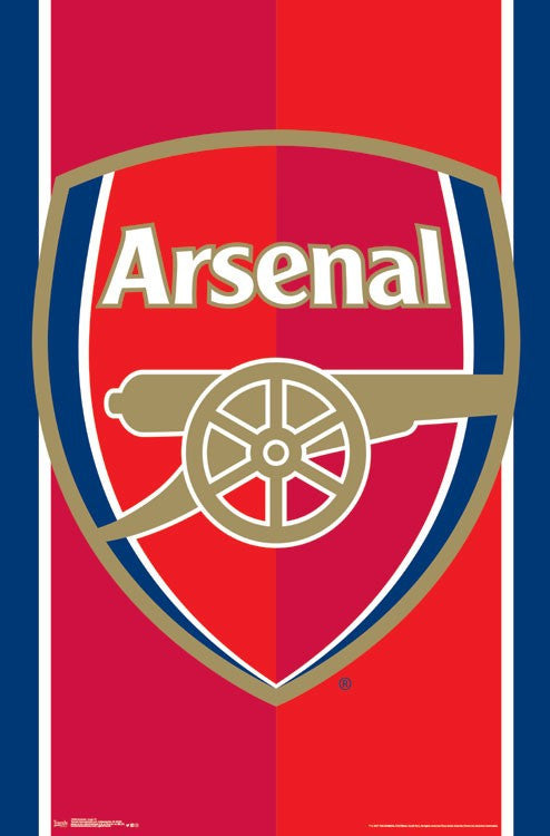 Arsenal Logo Poster Print - 22x34 Rolled Print