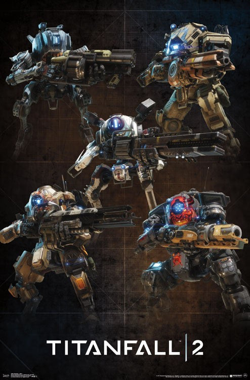 Titanfall 2 Mech Poster Print - 22x34 Rolled Poster