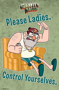 Gravity Falls Ladies Poster Print - 22x34