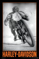 Harley-Davidson Classic Racer Poster Print - 22x34