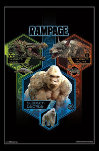 Rampage - Trio Rolled Poster Print (22x34)