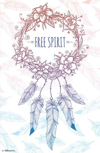 Free Spirit Poster Print - Vibrant Wall Art for Home & Office