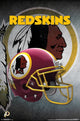 Washington Redskins Helmet Poster Print for sports enthusiasts