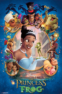 The Princess & The Frog Rolled Poster Print - 22x34