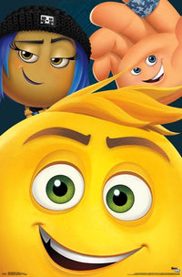 The Emoji Movie Close-Up Rolled Poster Print - 22x34