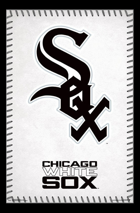 Chicago White Sox Logo Rolled Poster Print - 22x34