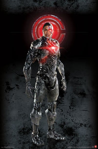 Justice League Cyborg Poster Print - 22x34 Rolled Art