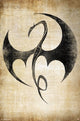 Iron Fist Logo Poster Print - 22x34 Rolled Art
