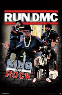 RUN DMC King of Rock Poster Print - 22x34 Rolled Poster
