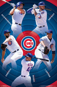 Chicago Cubs Team Poster Print - Rolled Poster 22x34