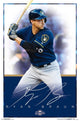 Milwaukee Brewers Ryan Braun Poster Print showcasing the player in action.