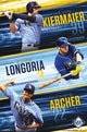 Tampa Bay Rays Trio Poster Print 22x34 - Rolled Poster