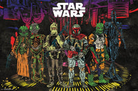 Star Wars Bounty Hunters Group Poster Print - 34x22
