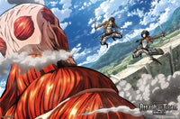 Attack on Titan Double Team Poster Print - 34x22