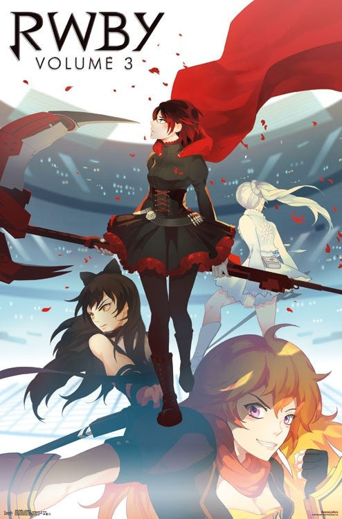 RWBY - Volume 3 Rolled Poster Print 22x34