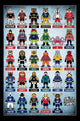 NHL Mascots Poster Print - 22x34 Rolled Art