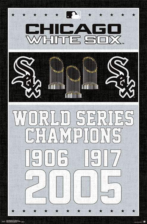 Chicago White Sox Champions Poster Print - 22x34