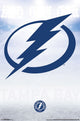 Tampa Bay Lightning Logo Poster Print, vibrant team logo art