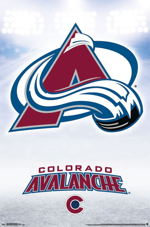 Colorado Avalanche Logo Poster Print - 22x34
