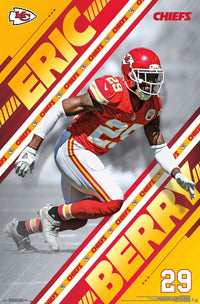Kansas City Chiefs Eric Berry Poster Print - 22x34