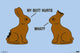 My Butt Hurts Poster Print - Unique humor art for wall decor.