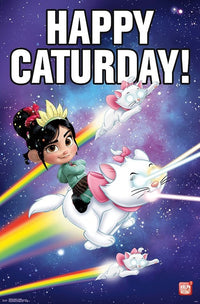 Wreck It Ralph 2 - Caturday Rolled Poster Print 22x34