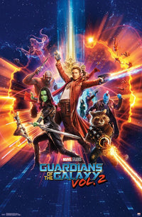 Guardians of the Galaxy Vol. 2 Cosmic Poster Print - 22x34