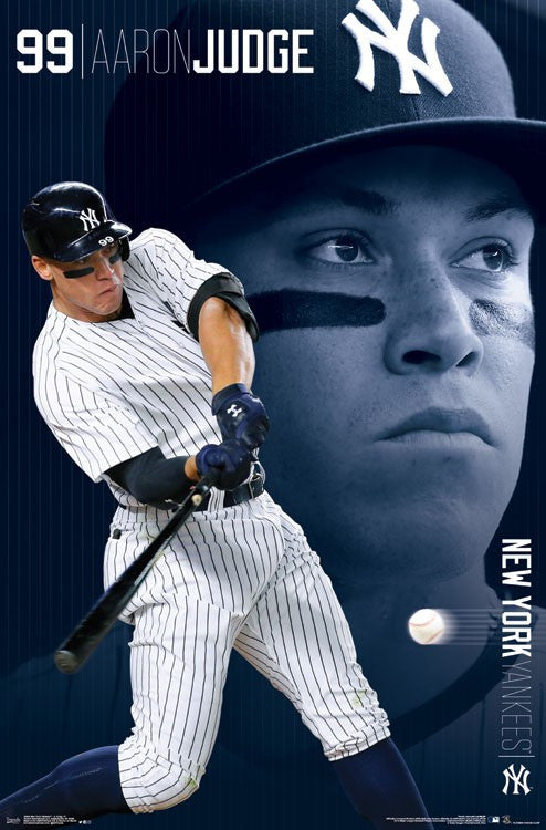 New York Yankees Aaron Judge Poster Print - 22x34