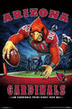 Arizona Cardinals End Zone Poster Print - 22x34
