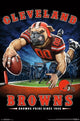 Cleveland Browns End Zone Poster Print - 22x34