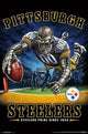 Pittsburgh Steelers End Zone Rolled Poster Print (22x34)