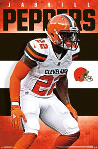 Cleveland Browns Jabrill Peppers Poster Print 22 x 34 inches