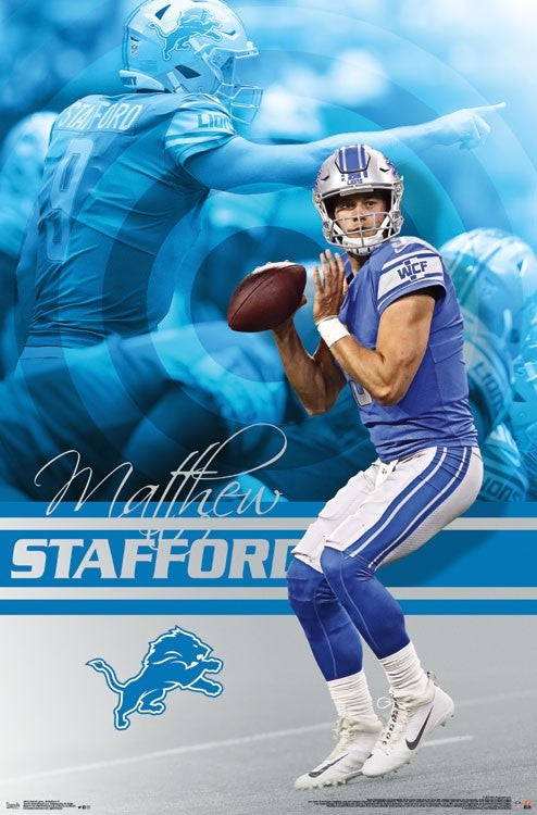 Detroit Lions - Matt Stafford Poster Print (22x34)